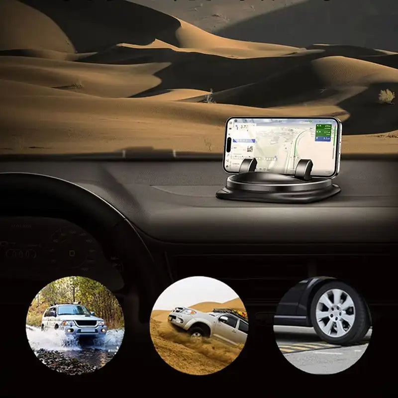 360°RotateX | Rotatable phone holder for the car