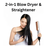StraightAir Styler - 2-in-1 Blow Dryer & Straightener for Effortless Hair