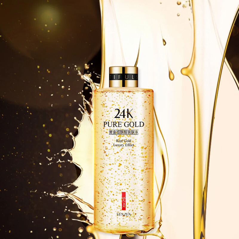 24K Gold Anti-Aging Toner – Hydrate & Refresh for Youthful, Acne-Free Skin
