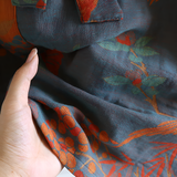 VintageLoom – Breathable Cotton Waffle Bathrobe with Timeless Retro Charm