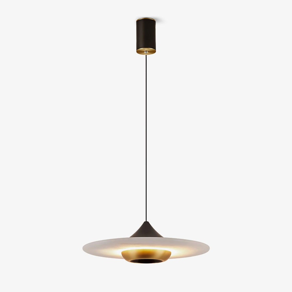 Flying Saucer Marble Pendant Lamp