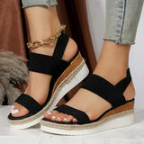 Stylish Ankle Strap Sandals with Stretch for All-Day Comfort and Support