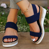 Stylish Ankle Strap Sandals with Stretch for All-Day Comfort and Support
