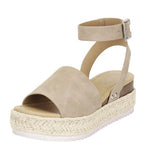Stylish Women's Espadrille Sandals with Comfortable Sole and Elegant Straps – 3 cm Heel for Everyday Wear