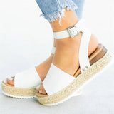 Stylish Women's Espadrille Sandals with Comfortable Sole and Elegant Straps – 3 cm Heel for Everyday Wear