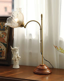 AgedRadiance - Lamp with Textured Patina Look and Soft Glow