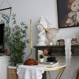 AgedRadiance - Lamp with Textured Patina Look and Soft Glow