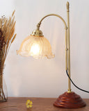 AgedRadiance - Lamp with Textured Patina Look and Soft Glow
