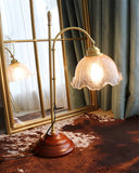 AgedRadiance - Lamp with Textured Patina Look and Soft Glow