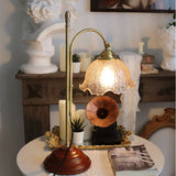 AgedRadiance - Lamp with Textured Patina Look and Soft Glow