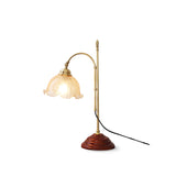 AgedRadiance - Lamp with Textured Patina Look and Soft Glow