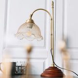 AgedRadiance - Lamp with Textured Patina Look and Soft Glow