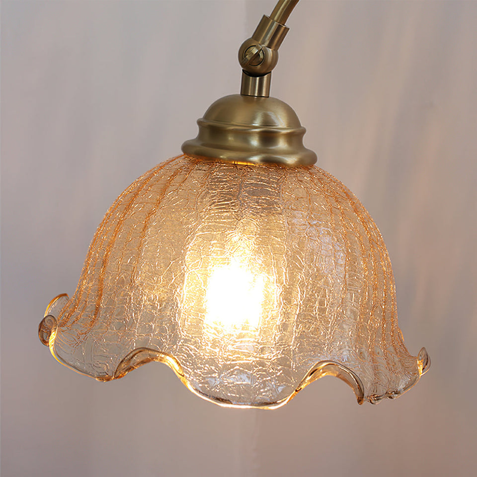 AgedRadiance - Lamp with Textured Patina Look and Soft Glow