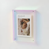 AcryGlow – Transparent Photo Frame with Modern Minimalist Design
