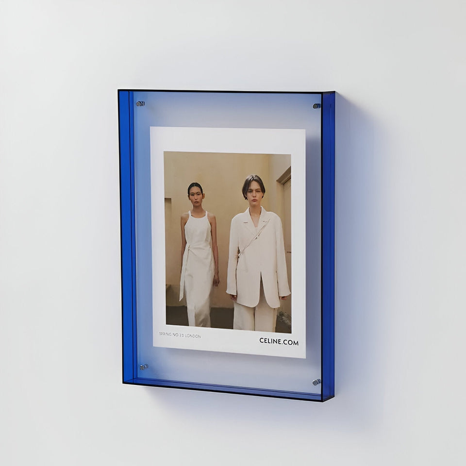 AcryGlow – Transparent Photo Frame with Modern Minimalist Design