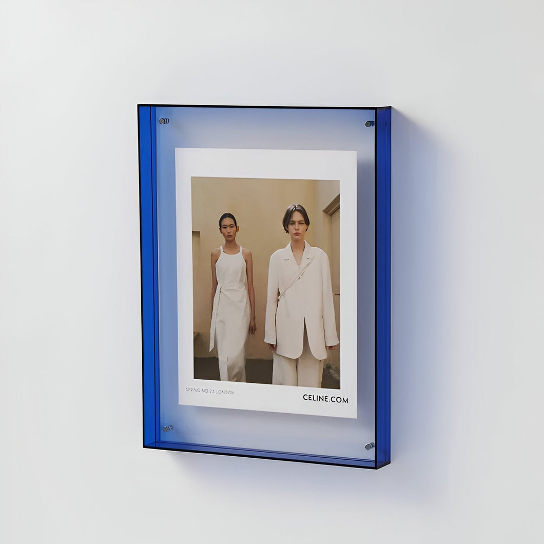 AcryGlow – Transparent Photo Frame with Modern Minimalist Design