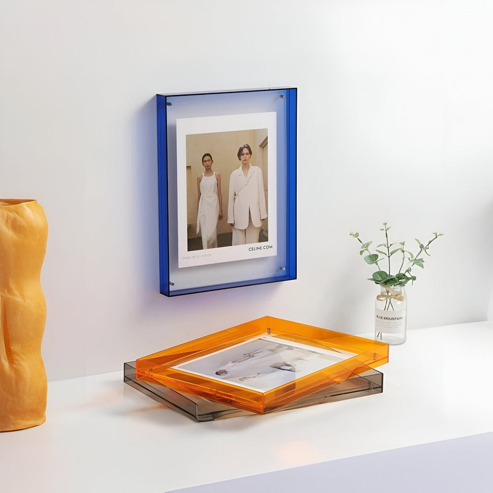 AcryGlow – Transparent Photo Frame with Modern Minimalist Design
