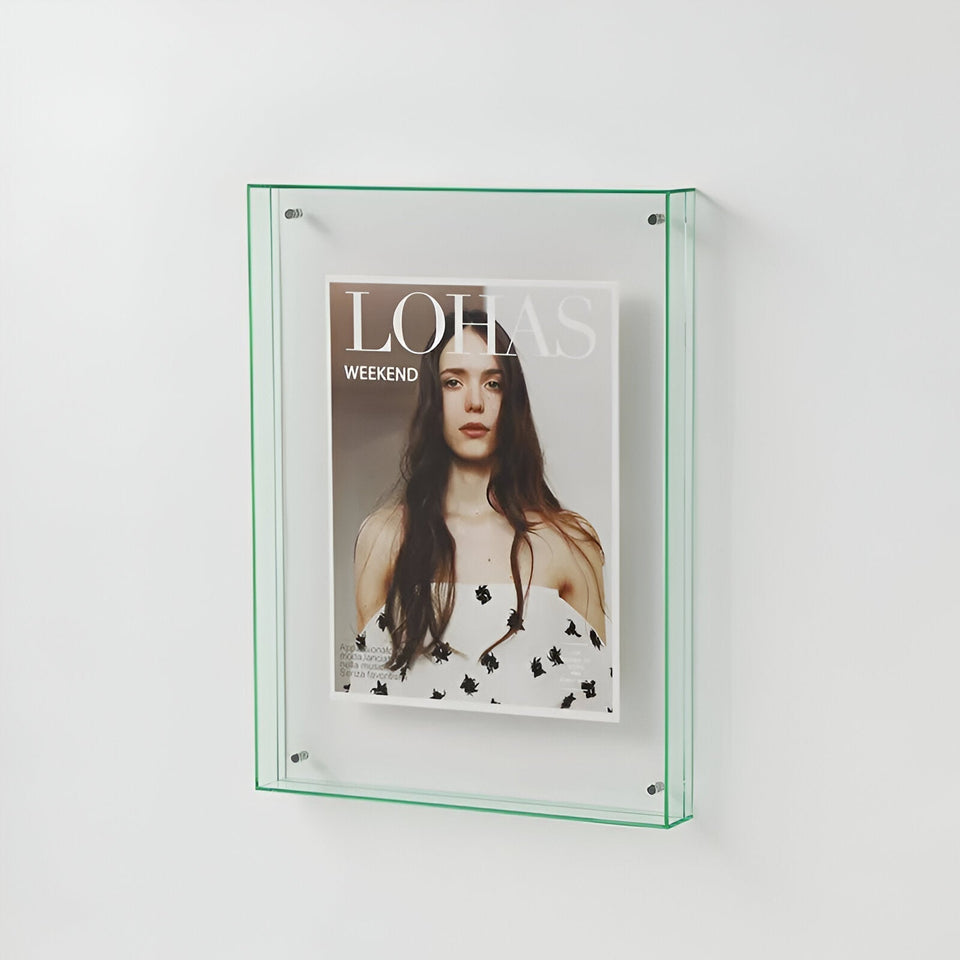 AcryGlow – Transparent Photo Frame with Modern Minimalist Design