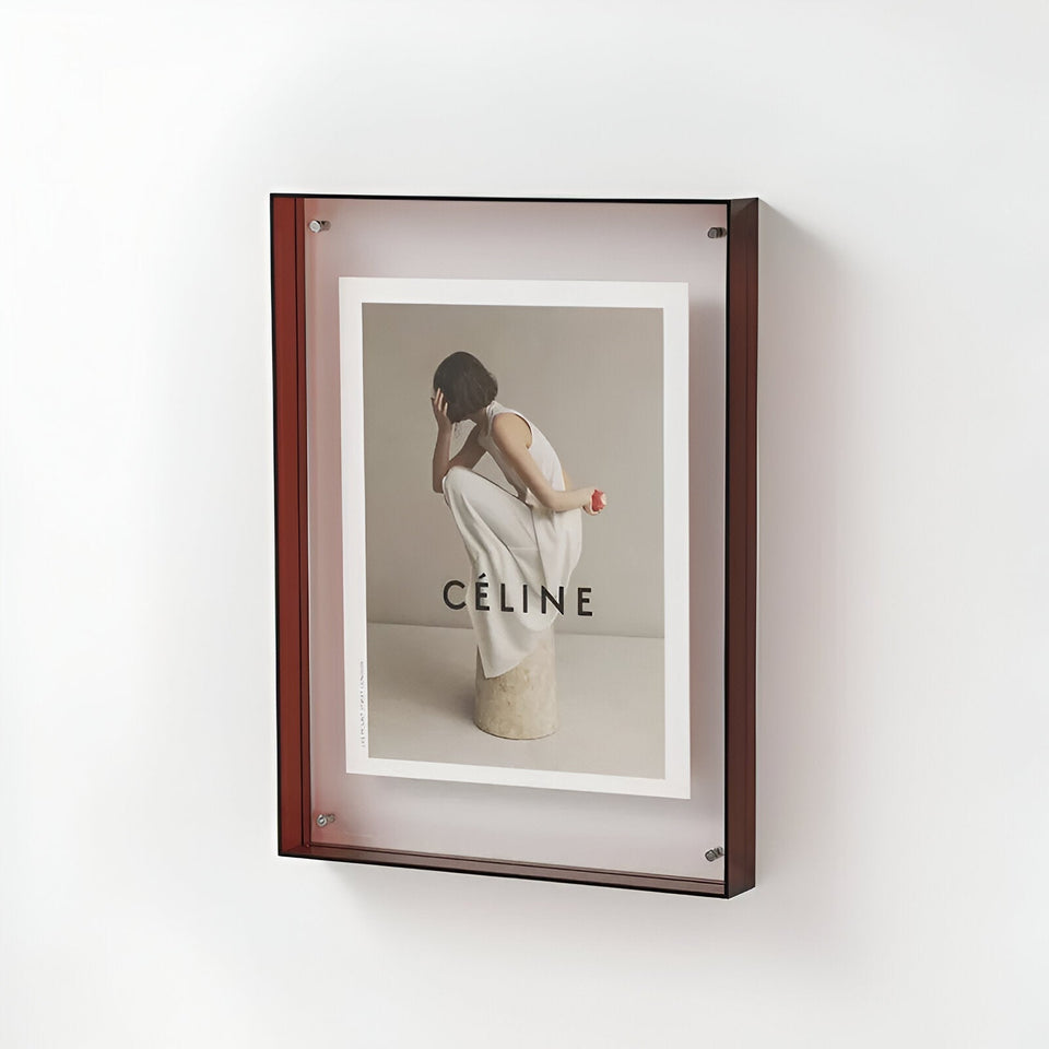 AcryGlow – Transparent Photo Frame with Modern Minimalist Design