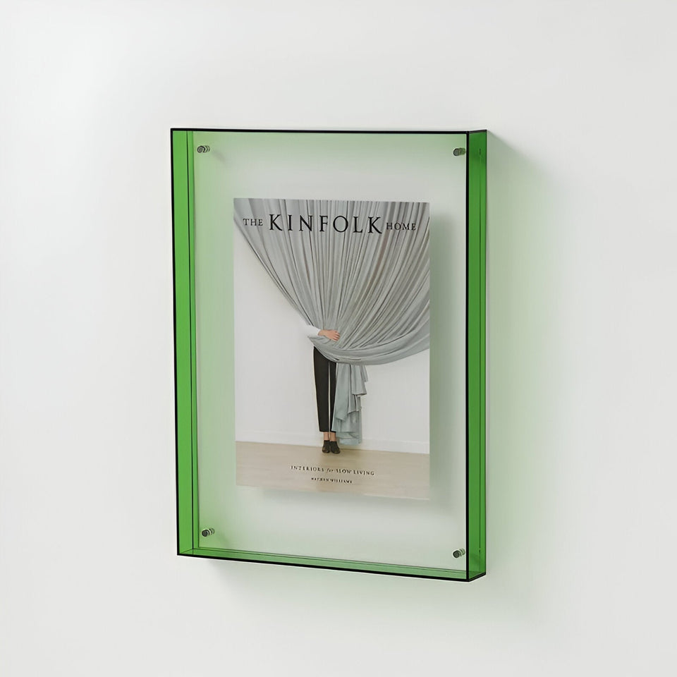 AcryGlow – Transparent Photo Frame with Modern Minimalist Design