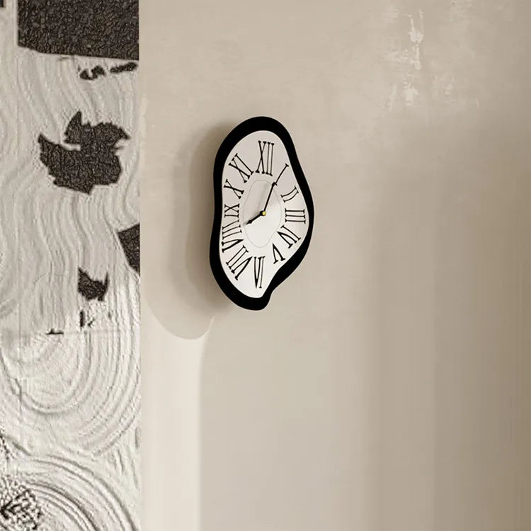 AbstractTick - Surrealistic Roman Wall Clock