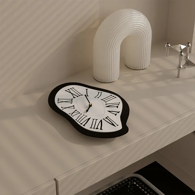 AbstractTick - Surrealistic Roman Wall Clock