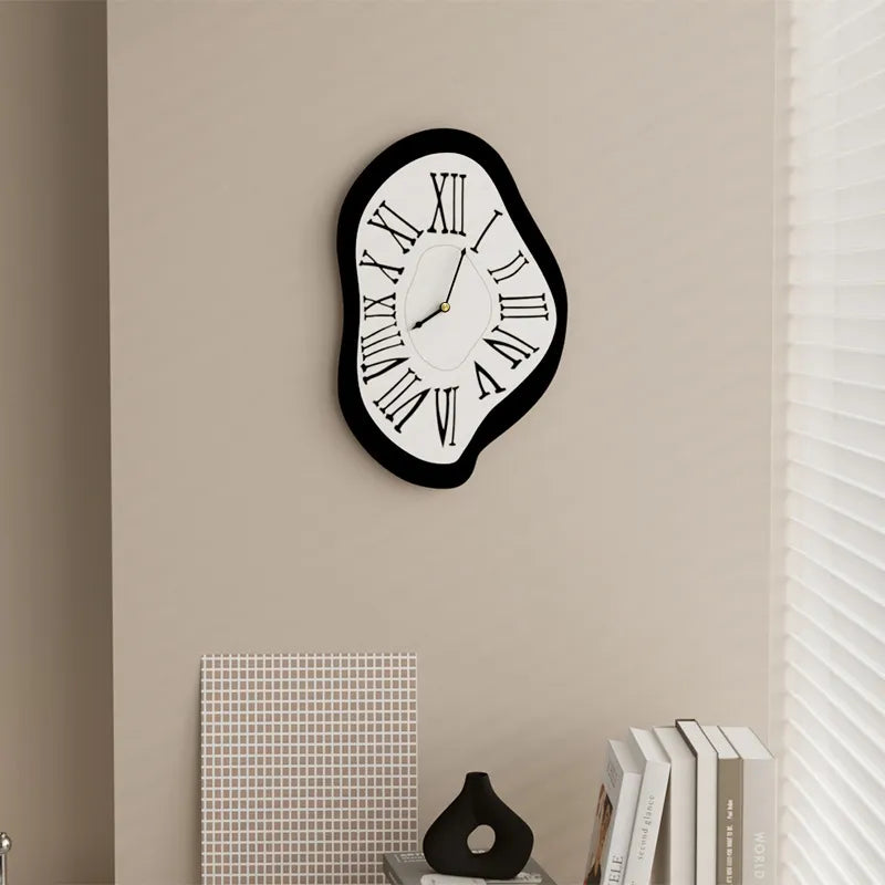AbstractTick - Surrealistic Roman Wall Clock