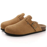 Women's Orthopedic Suede Cork Slippers